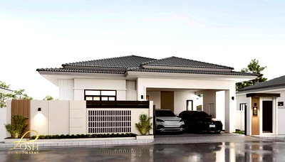 Houses for sale Thalang Phuket : Newly Renovated Detached House Spacious living area, near the Monument The Valley Village, Manik, Thalang