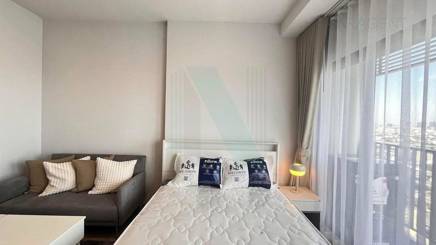 รูป 🚩 ให้เช่าคอนโด เดอะทรี พัฒนาการ - เอกมัย อาคาร 1 ชั้น 25 สตูดิโอ ขนาด 26 ตรม ใกล้ ทางด่วนรามอินทรา-อาจณรงค์ - รูปที่ 6/8