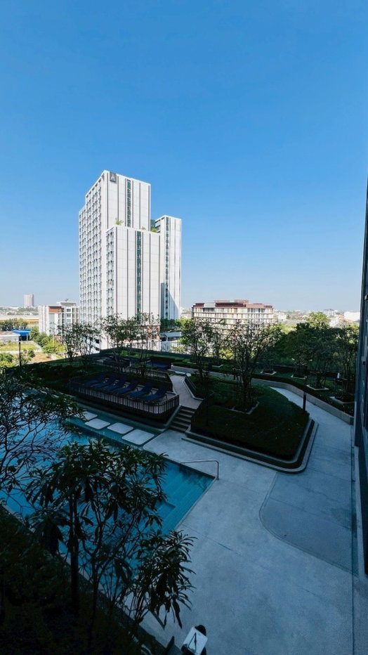 รูป 🔴RV21420🟡 ให้เช่าถูกมาก👍 LUMPINI PLACE Chaengwattana - Pakkred Station 💛🧡 ✅แอดไลน์ @mproperty (มี @ ด้วย) แอดมินตอบไว - รูปที่ 4/18