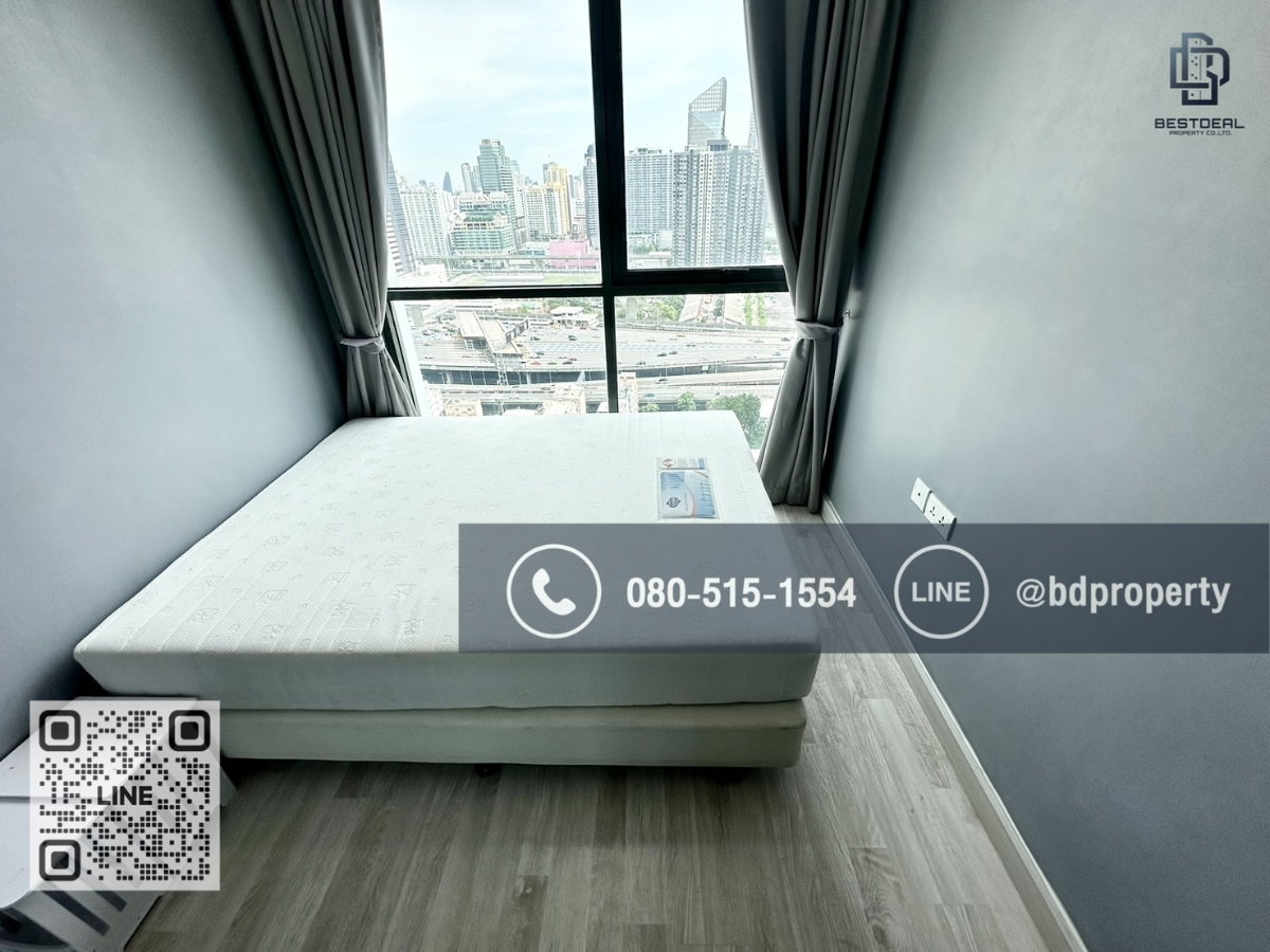 รูป Bestdeal ขายด่วน "Ideo Mobi rama9" Duplex 2 Bed  ห้องสวย เครื่องใช้ไฟฟ้าครบ  ขายเพียง 7.59 ล้านเท่านั้น ใกล้MRTและเซ็นทรัลพระราม 9 เพียง 80 ม. - รูปที่ 8/16