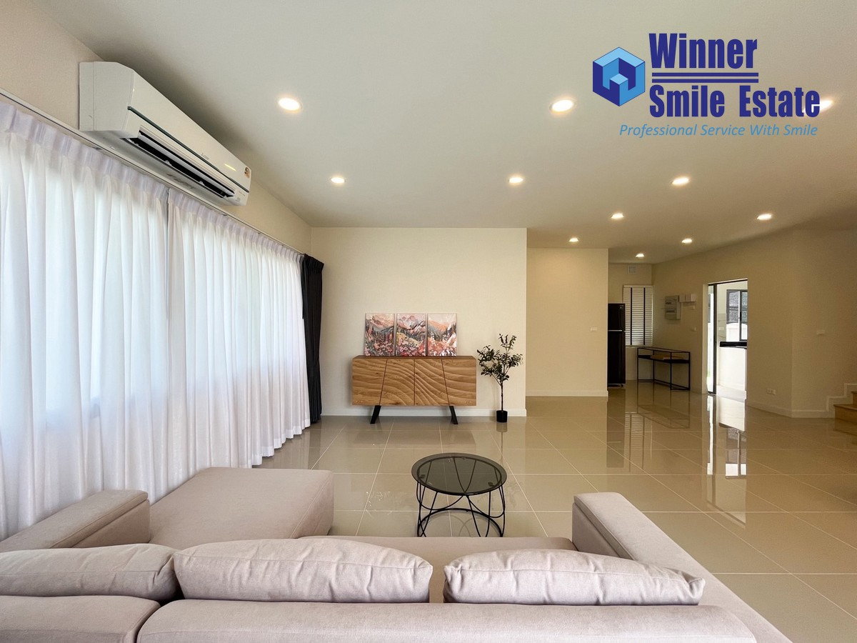 picture Single house for rent, Perfect Place Sukhumvit 77-Suvarnabhumi Phase 7, location next to Robinson, beautiful house, fully furnished. - 9/11