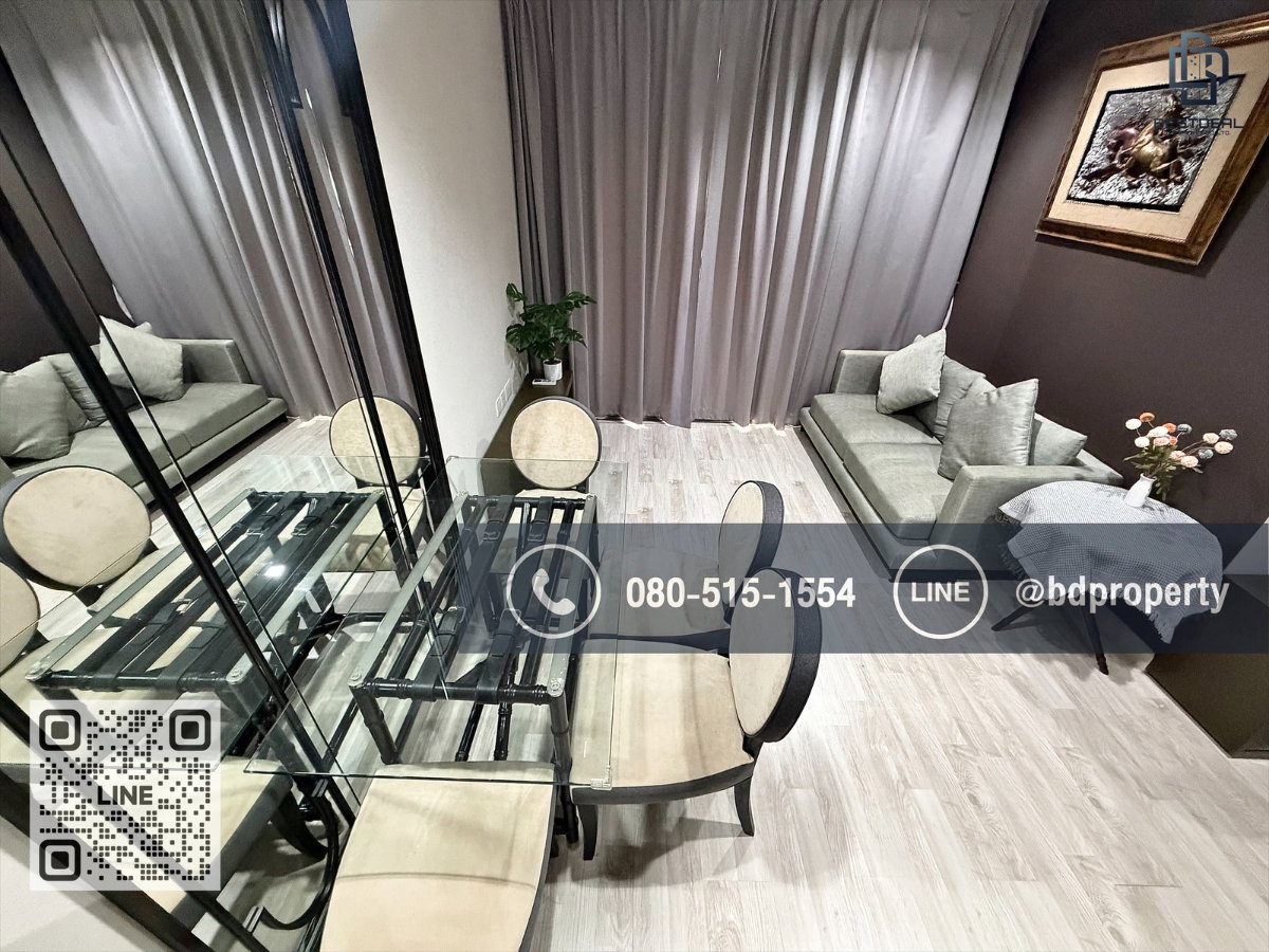 รูป Bestdeal ขายด่วน  2 ห้องนอน 55 ตร.ม.  พิเศษ 7.3 ล้านเท่านั้น ห้องสวย เฟอร์นิเจอร์และเครื่องใช้ไฟฟ้า “IDEO MOBI RAMA 9” ใกล้MRT และเซ็นทรัลพระราม 9  - รูปที่ 4/18