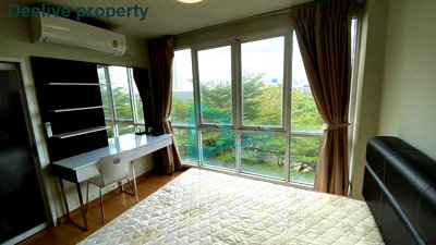 Condos for rent : DL002855 Condo for rent, Garden Asoke - Rama 9 near MRT พระราม 9 , ready to move in, call urgently 0800343450 LineID @655ebbvc