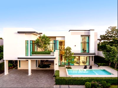 Houses for sale Suan Dusit University : 🌇 💦🏊‍♂️ Luxury Pool Villa 💦 in Ratchaphruek – Pinklao prime location, near 🚇 mass transit and 🛍️ shopping areas ✨