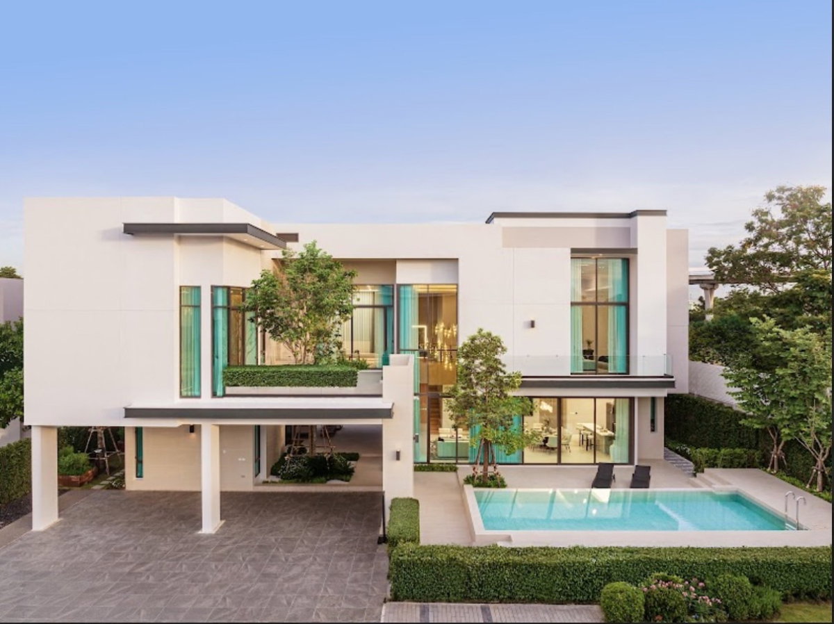 รูป 🌇 💦🏊‍♂️ Luxury Pool Villa💦 ย่านราชพฤกษ์ – ปิ่นเกล้า ทำเลศักยภาพ ใกล้ 🚇 รถไฟฟ้า 🛍️  - รูปที่ 1/13