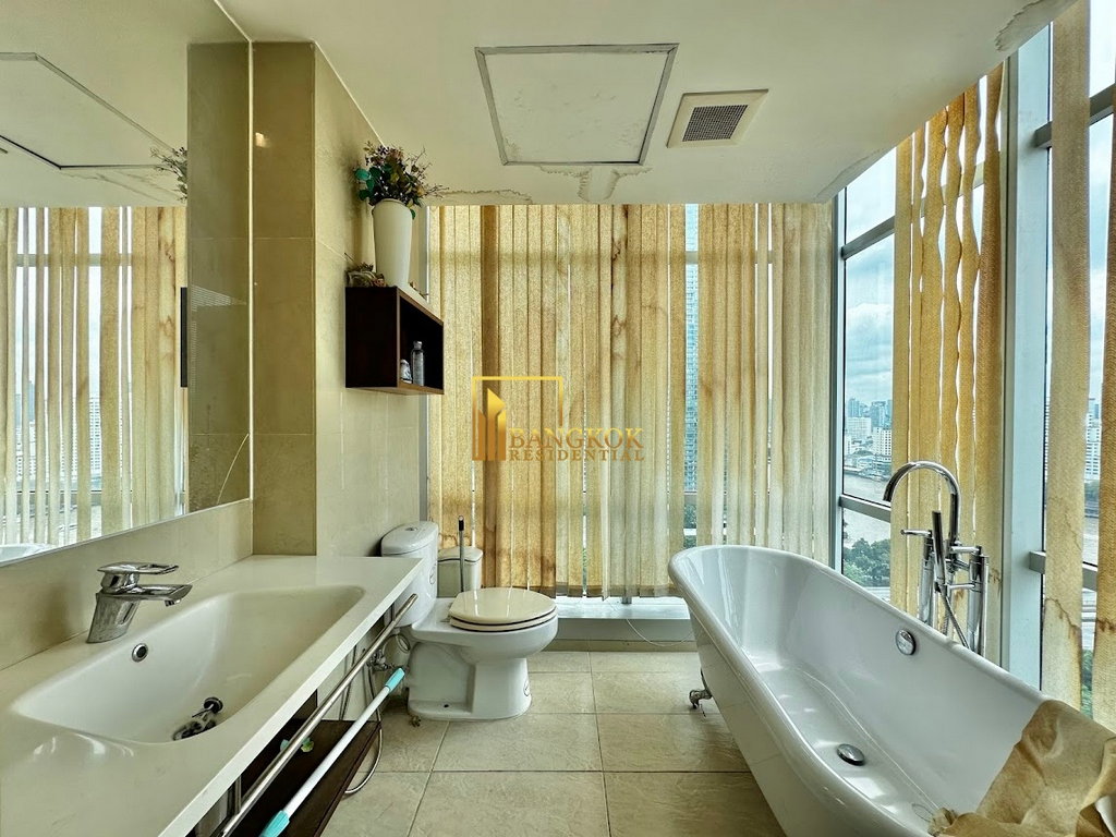 รูป Baan Sathorn Chaophraya | Spacious 2 Bedroom Riverside Condo For Rent - BR15914CD - รูปที่ 14/31