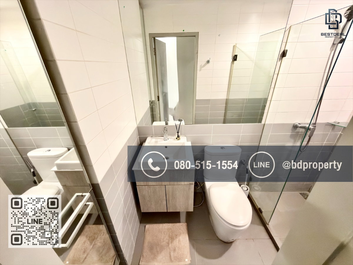รูป Bestdeal ขายด่วน Duplex 1 Bed   ขายเพียง 6.59 ล้านเท่านั้น  ห้องสวย เฟอร์นิเจอร์และเครื่องใช้ไฟฟ้าครบ ใกล้MRTและเซ็นทรัลพระราม 9 เพียง 80 ม. - รูปที่ 15/17