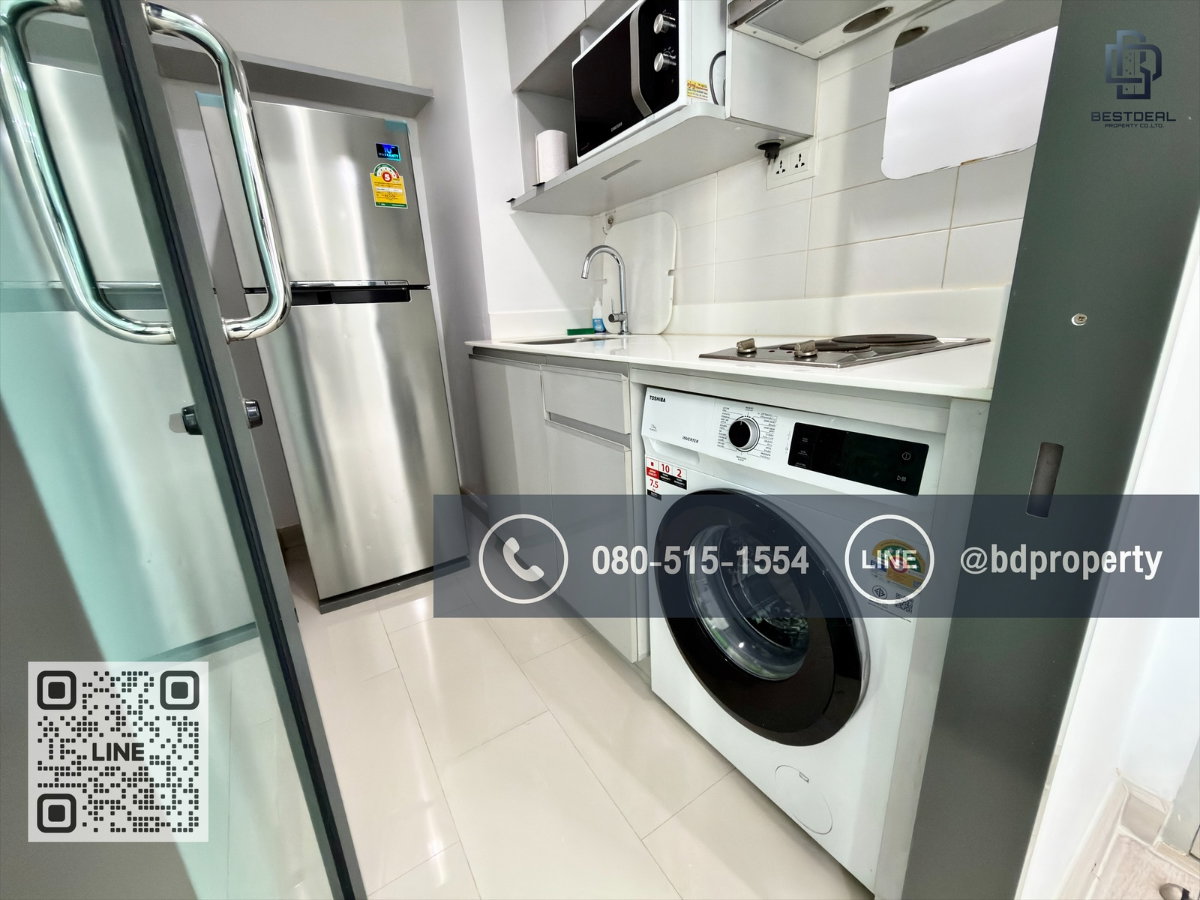 รูป Bestdeal ขายด่วน ห้องสวย เฟอร์ครบ ขนาด 2 Bed 45 sqm. ขายเพียง 6.55 ล้านเท่านั้น คอนโด “IDEO MOBI RAMA 9” ใกล้MRT และ เซ็นทรัลพระราม 9 เพียง 80 ม. - รูปที่ 14/17