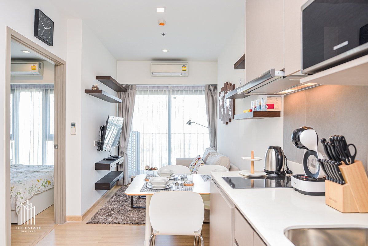 รูป For sale Whizdom Connect ชั้นสูง วิวเมืองกรุงเทพฯ  แต่งสวยพร้อมเฟอร์นิเจอร์และเครื่องใช้ไฟฟ้า@4.35 MB - รูปที่ 1/16