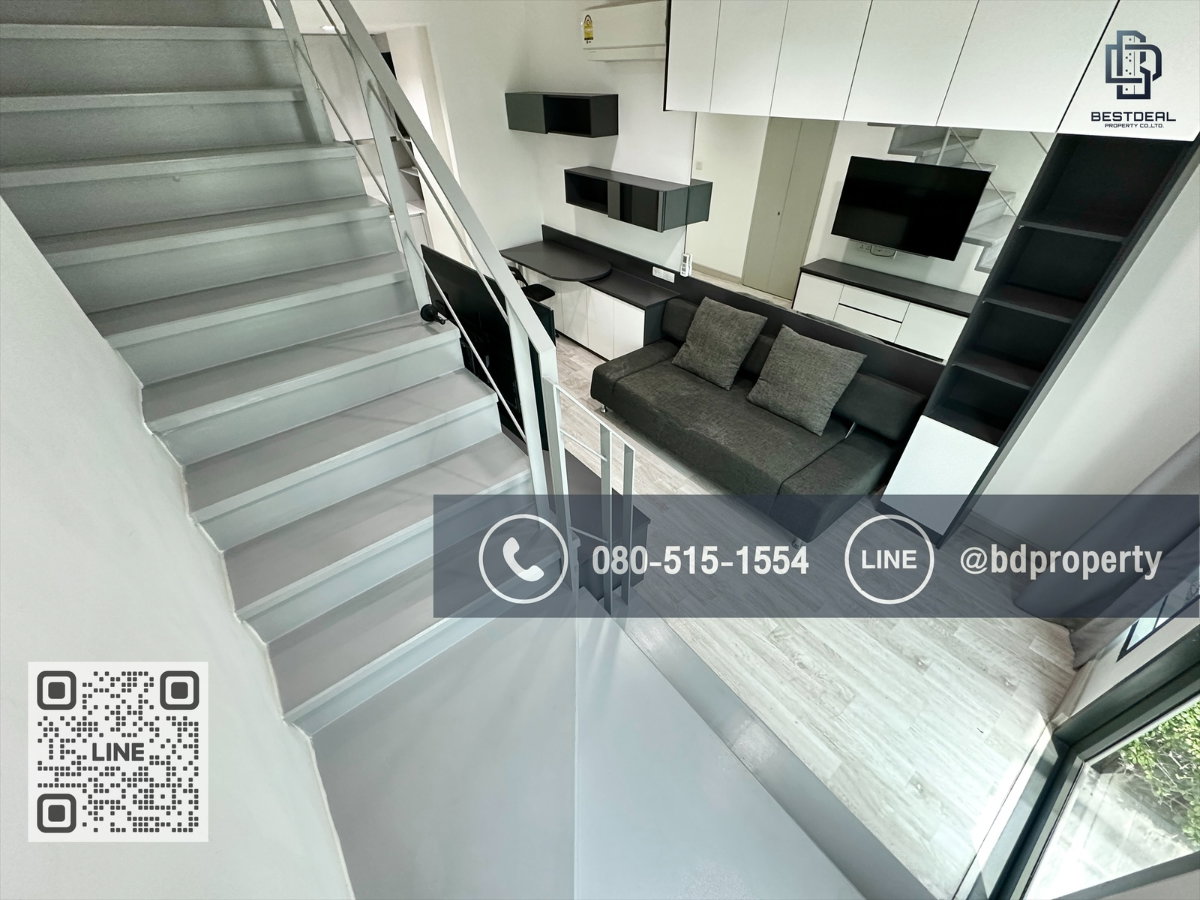 รูป Bestdeal ขายด่วน ราคาดีที่สุดในโครงการ. 2 Bed 45 sqm. ขายเพียง 6.39 ล้านเท่านั้น " DEO MOBI RAMA 9 "ใกล้MRT และ เซ็นทรัลพระราม 9  เพียง 80 ม. - รูปที่ 7/18