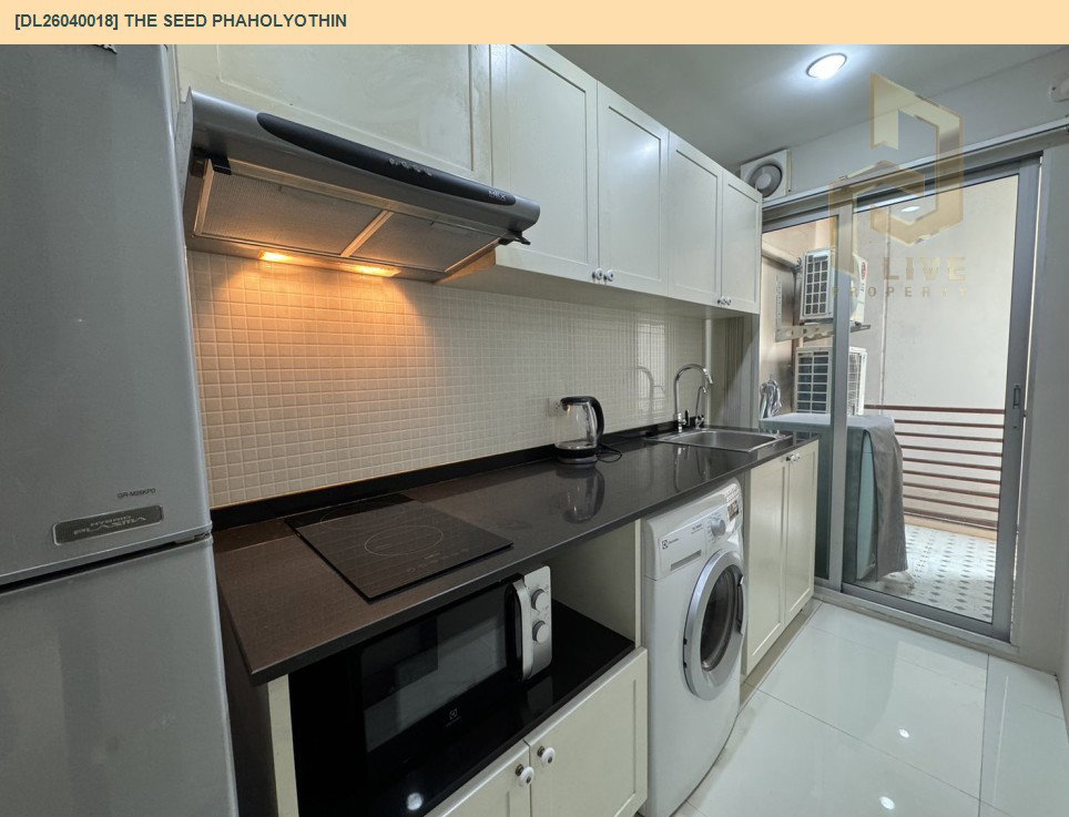 รูป DL26040018 ให้เช่าคอนโด เดอะ ซี้ด พหลโยธิน (The Seed Phaholyothin) ใกล้ BTS อารีย์ พร้อมเข้าอยู่ โทรด่วน 0653619502 LineID @897iyzll - รูปที่ 14/17