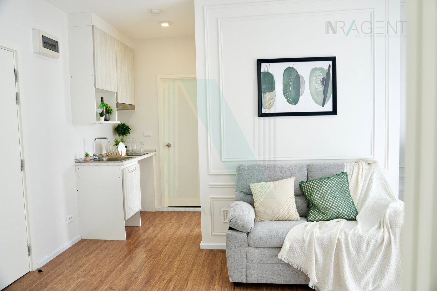 รูป ขายคอนโด น็อตติ้ง ฮิลล์ สุขุมวิท-แพรกษา อาคาร A ชั้น 3 1 ห้องนอน ขนาด 40 ตรม ใกล้ Robinson สมุทรปราการ - รูปที่ 7/8