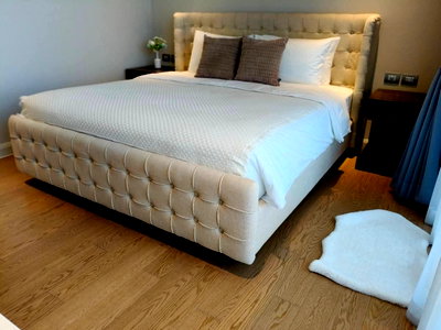 Condos for rent : 🌟 Magnolias Waterfront Residences ( A15 ) Size 102 SQ.M Type 2 Bedroom 2 Bathroom On the 8th Floor Rental.100,000 THB