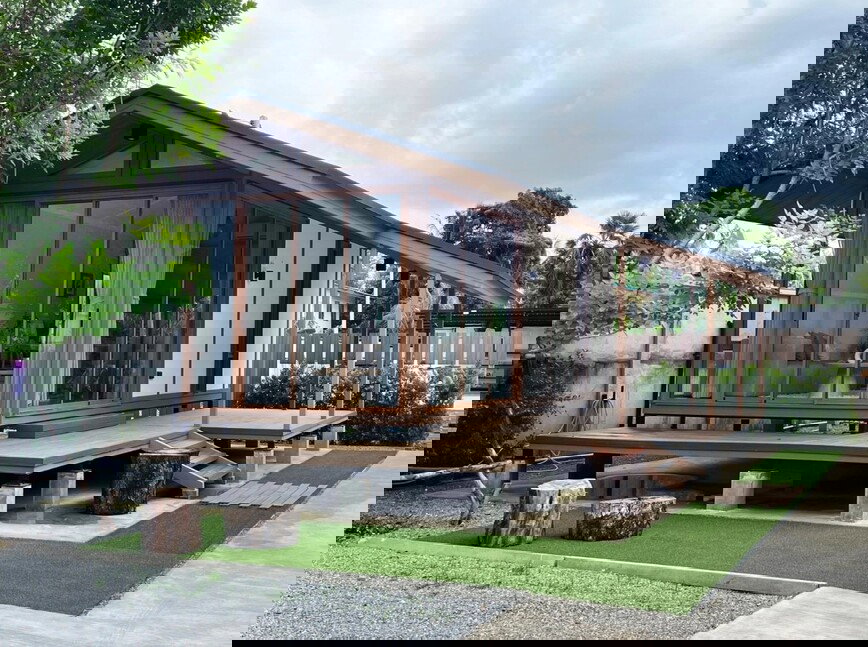 รูป ขายบ้านสำเร็จรูป บ้านโมดูลาร์ สตูดิโอ 1ห้องน้ำ และระเบียงในตัว รับสร้างทั่วประเทศ - รูปที่ 5/19