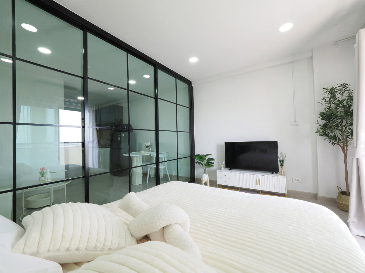 รูป ขายราคาพิเศษ คอนโด รัชดาเทอเรส ชั้น10 ขนาด 36.16 ตร.ม. ทำเลดีมากอยู่ใจกลางเมือง เดินทางสะดวก ใกล้BTSพหลโยธิน24  รีโนเวทใหม่ พร้อมเฟอร์ [พหลโยธิน 24] - รูปที่ 15/32