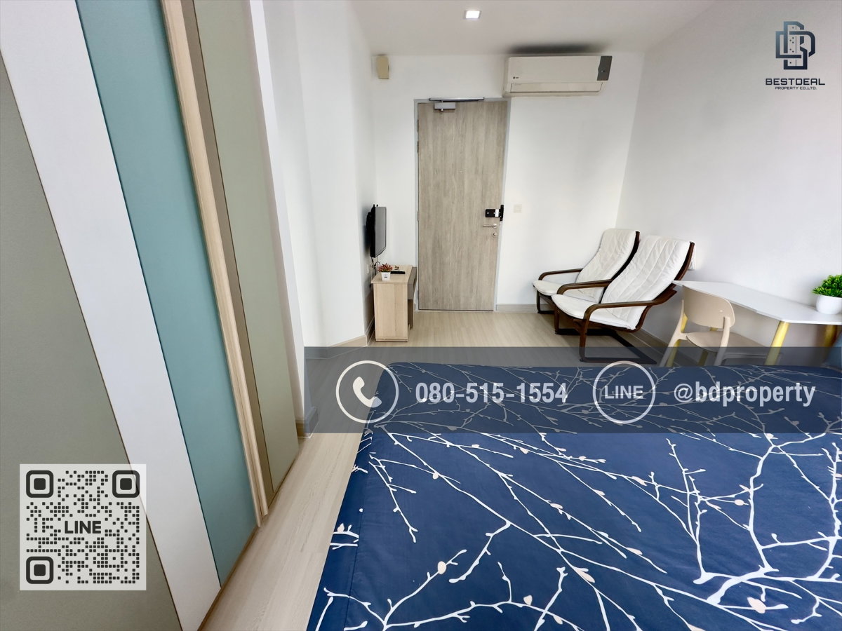 รูป ขายด่วน/for Sell   Studio 22 sqm. ห้องสวย ชั้นสูง ขายเพียง 3.29 ล้านเท่านั้น ใกล้MRT และ เซ็นทรัลพระราม 9 เพียง 80 ม. - รูปที่ 2/10