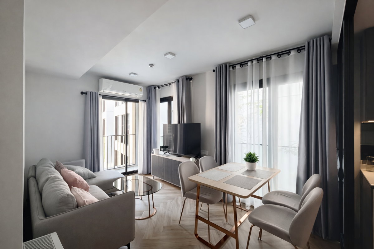 รูป 🍀🍀🍀 Prime condo location 🚆ให้เช่า📌 แชปเตอร์ ทองหล่อ 25(Line:@rent2022)BTS ทองหล่อ✨พร้อมเข้าอยู่🌼A11059 - รูปที่ 4/8