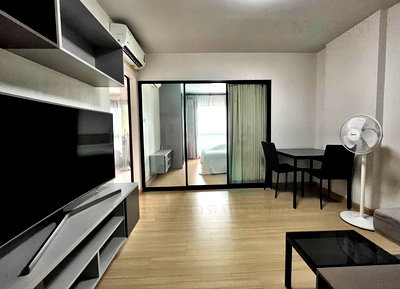 Condos for rent Chaloem Phrakiat Rama 9 : For Rent Condo SUPALAI CITY RESORT RAMA 8 Building B, Floor 6,1 bed room, Room size 35.00 sqm