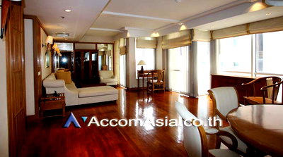 คอนโดให้เช่า : 🔼🔽 AccomA 📩  2 BR Condominium @Langsuan Ville (24867)