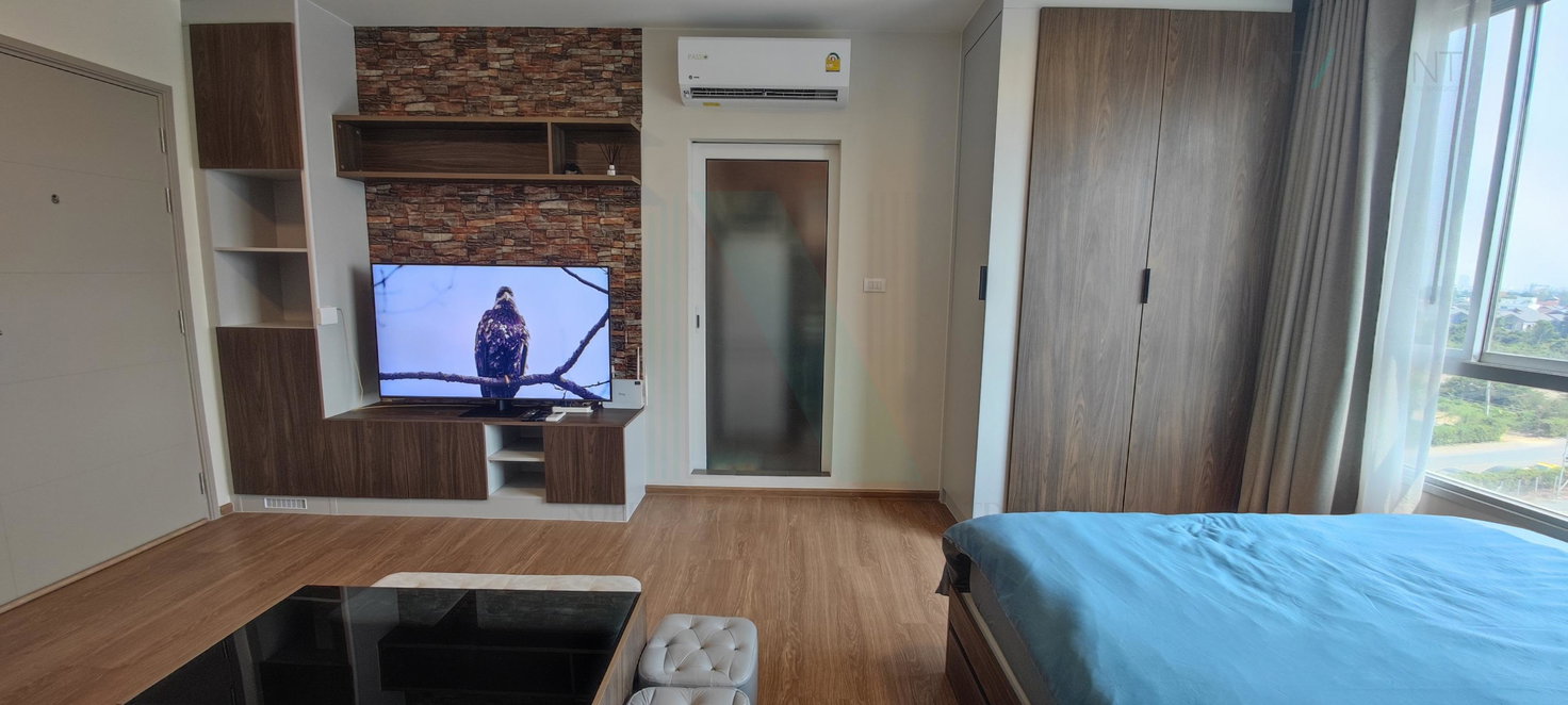 รูป 🚩 ให้เช่าคอนโด ดีคอนโด ธาร จรัญฯ อาคาร A ชั้น 7 สตูดิโอ ขนาด 27.00 ตรม ใกล้ Makro จรัญสนิทวงศ์ - รูปที่ 4/8