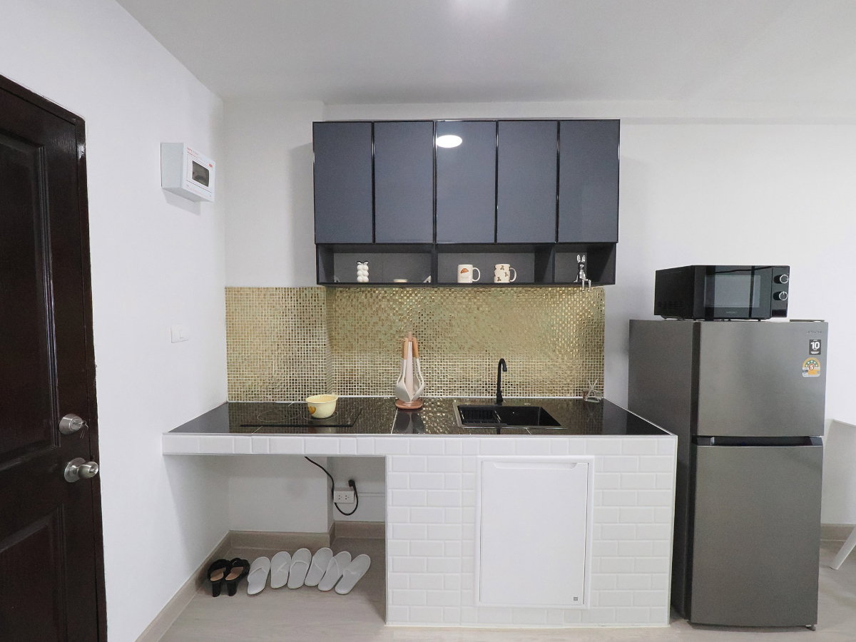 รูป ขายราคาพิเศษ คอนโด รัชดาเทอเรส ชั้น10 ขนาด 36.16 ตร.ม. ทำเลดีมากอยู่ใจกลางเมือง เดินทางสะดวก ใกล้BTSพหลโยธิน24  รีโนเวทใหม่ พร้อมเฟอร์ [พหลโยธิน 24] - รูปที่ 6/32