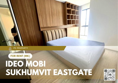 Condos for rent : For Rent ✨ IDEO Mobi Sukhumvit Eastgate ✨ Fully furnished with appliances, near BTS Bangna.