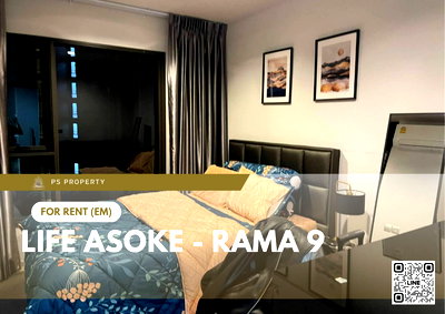 Condos for rent : For Rent 🔥 Life Asoke - Rama 9 🔥 Fully furnished with appliances. Near Central Rama 9.