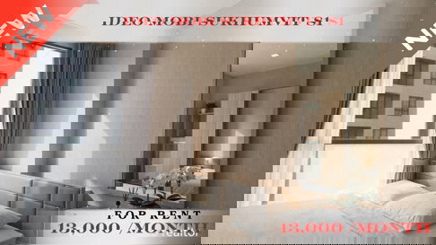 🍀🍀🍀 Fully Furnished 💝 For Rent 📌 Ideo Mobi Sukhumvit 81 Condominium 🚆 Near BTS On Nut (Line: @rent2022) ✨ Ready to move in 🆔 PC: A02541