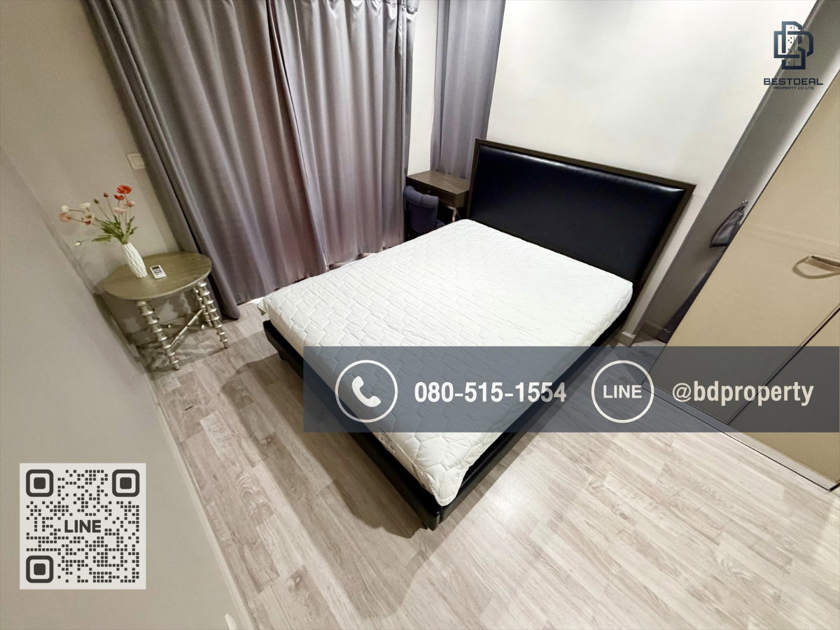 รูป Bestdeal ขายด่วน  2 ห้องนอน 55 ตร.ม.  พิเศษ 7.3 ล้านเท่านั้น ห้องสวย เฟอร์นิเจอร์และเครื่องใช้ไฟฟ้า “IDEO MOBI RAMA 9” ใกล้MRT และเซ็นทรัลพระราม 9  - รูปที่ 6/18