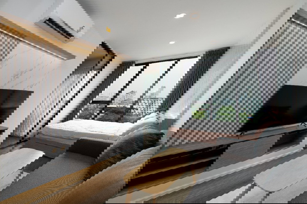 picture 📍 The Origin Ratchada-Lat Phrao, near MRT Lat Phrao / Ratchada, convenient travel, Studio, big room, comfortable. - 9/14