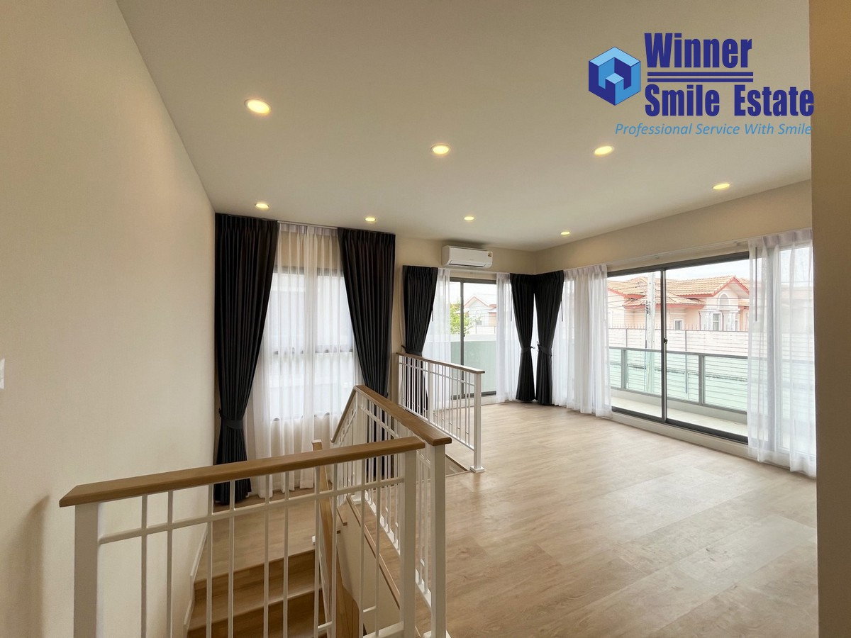 picture Single house for rent, Perfect Place Sukhumvit 77-Suvarnabhumi Phase 7, location next to Robinson, beautiful house, fully furnished. - 6/11