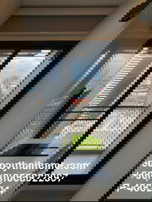 รูป P-48824 วิวเมืองสวย! Life Asoke 1 Bed ใกล้ MRT เพชรบุรี 18,000 บาท | Line Id: @easythaihome | 085-592-2897 - รูปที่ 3/5