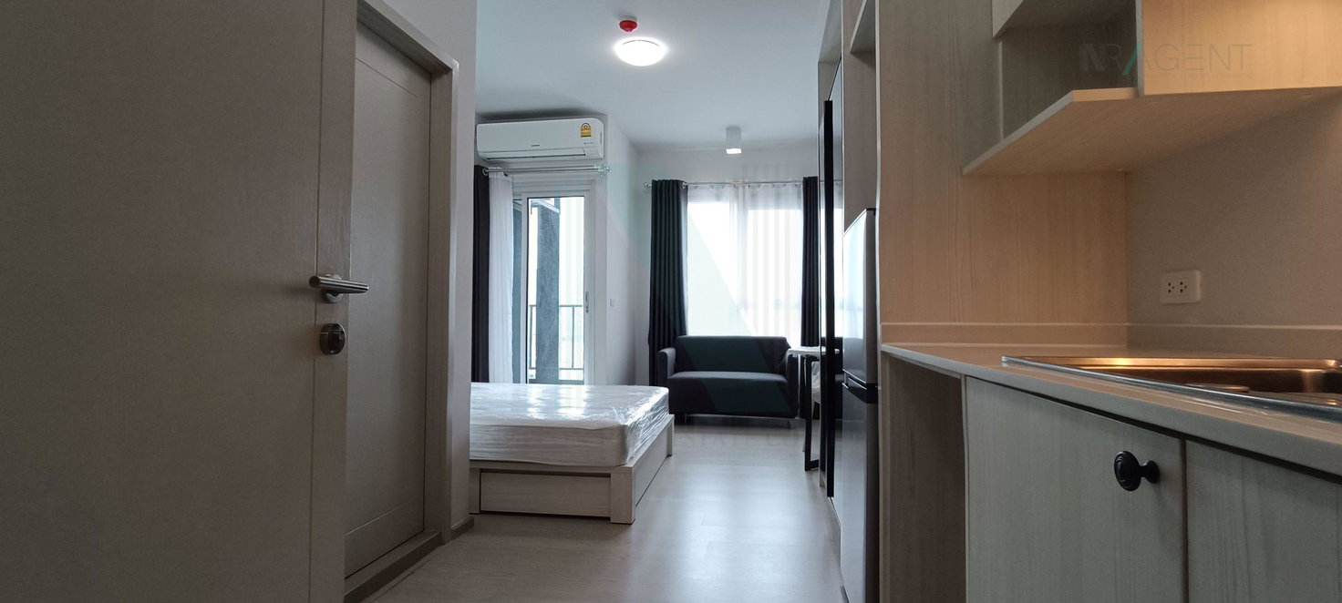 รูป 🎉 ให้เช่าคอนโด แชปเตอร์วัน ชายน์ บางโพ อาคาร 1 ชั้น 17 สตูดิโอ ขนาด 23 ตรม ใกล้ ตลาดสดศรีเขมา - รูปที่ 1/8