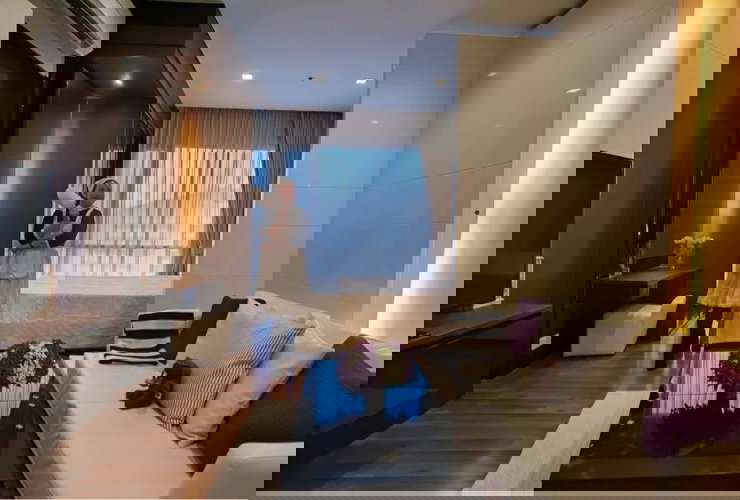 รูป 💐 ให้เช่า Ivy Ampio   | 20,000 บาท | 1 ห้องนอน  34 ตร.ม.📲 📲 Line : 0842932624 / Junesone520 - รูปที่ 2/11