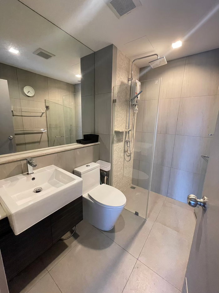 รูป ขายคอนโด The Politan Rive : เดอะ โพลิแทน รีฟ (วิวแม่น้ำ) (มีคนเช่าอยู่ประจำ)  ชั้น 18 ห้องขนาด  30.4 ตร.ม. ใกล้รถไฟฟ้าสายสีม่วง - รูปที่ 11/39