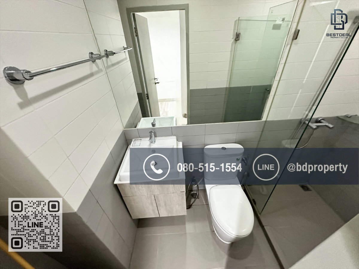 รูป Bestdeal ขายด่วน ราคาดีที่สุดในโครงการ. 2 Bed 45 sqm. ขายเพียง 6.39 ล้านเท่านั้น " DEO MOBI RAMA 9 "ใกล้MRT และ เซ็นทรัลพระราม 9  เพียง 80 ม. - รูปที่ 16/18