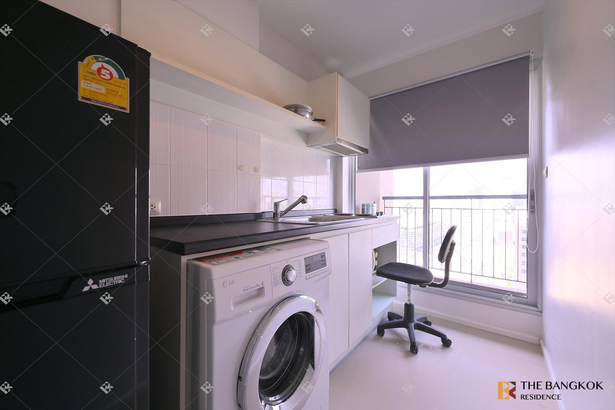 รูป  เช่าคอนโด ⚡ Aspire Rama 9 ใกล้ MRT พระราม 9 ยูนิต 1 นอน 39ตรม 17k สวย เฟอร์ครบ❤️  - รูปที่ 7/9