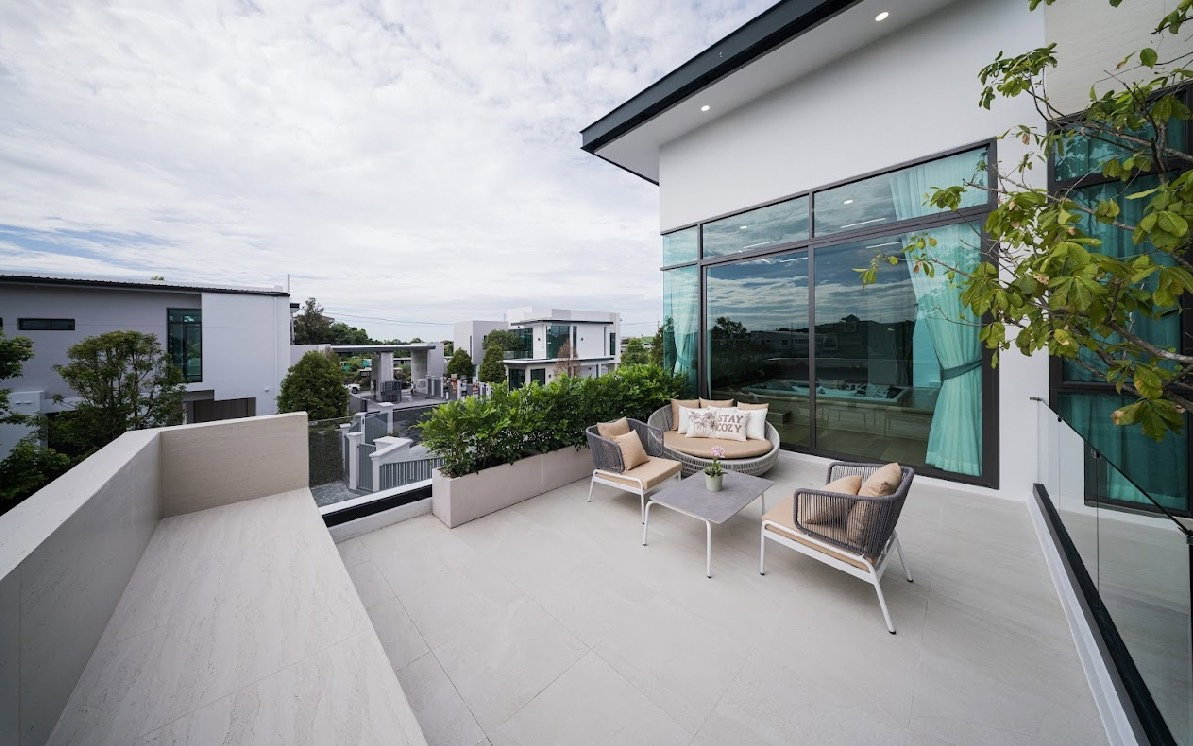 รูป 🌇 💦🏊‍♂️ Luxury Pool Villa💦 ย่านราชพฤกษ์ – ปิ่นเกล้า ทำเลศักยภาพ ใกล้ 🚇 รถไฟฟ้า 🛍️  - รูปที่ 13/13