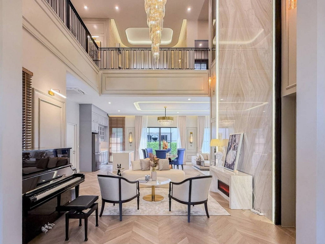 รูป ขายบ้านหรูระดับ Top Ultra Luxury นาราสิริ กรุงเทพกรีฑา 152 ตรว. พื้นที่ใช้สอย 495 ตรม. 4 นอน 6 น้ำ 3+3 ที่จอดรถ - รูปที่ 5/12