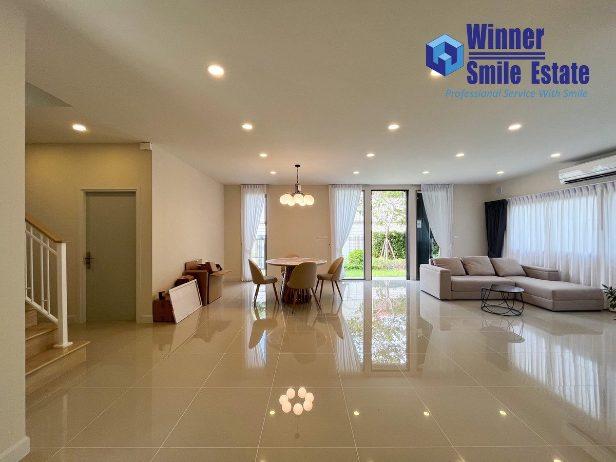 picture Single house for rent, Perfect Place Sukhumvit 77-Suvarnabhumi Phase 7, location next to Robinson, beautiful house, fully furnished. - 7/11