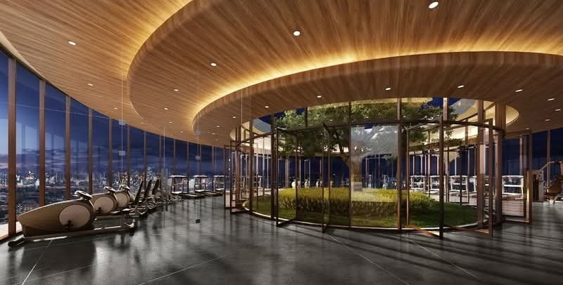 รูป ห้องมุม ทำเลดี ฟรีส่วนกลาง 5 นาทีถึง BTS อุดมสุข - รูปที่ 12/14