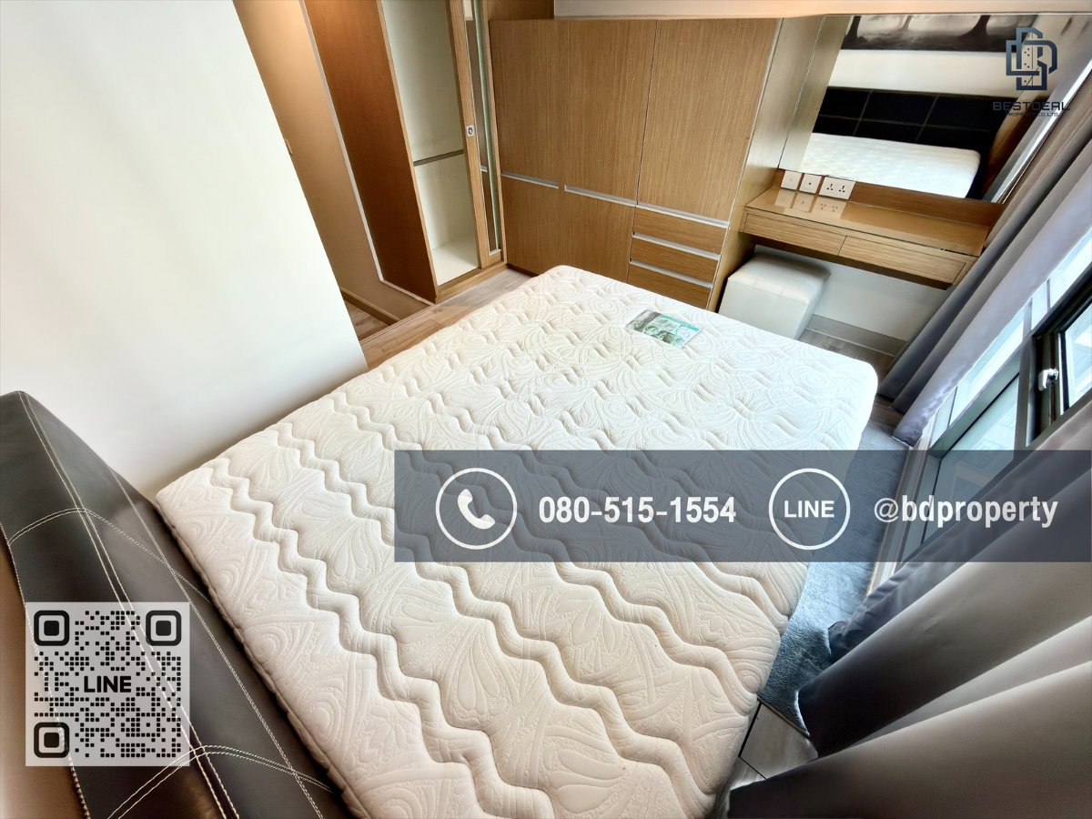 รูป Bestdeal ขายด่วน Duplex 1 Bed   ขายเพียง 6.59 ล้านเท่านั้น  ห้องสวย เฟอร์นิเจอร์และเครื่องใช้ไฟฟ้าครบ ใกล้MRTและเซ็นทรัลพระราม 9 เพียง 80 ม. - รูปที่ 9/17