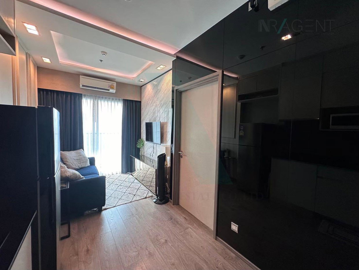 รูป 🚩 ขายคอนโด วิสซ์ดอม อเวนิว รัชดา-ลาดพร้าว อาคาร 1 ชั้น 10 1 ห้องนอน ขนาด 34 ตรม ใกล้ MRT ลาดพร้าว - รูปที่ 2/8