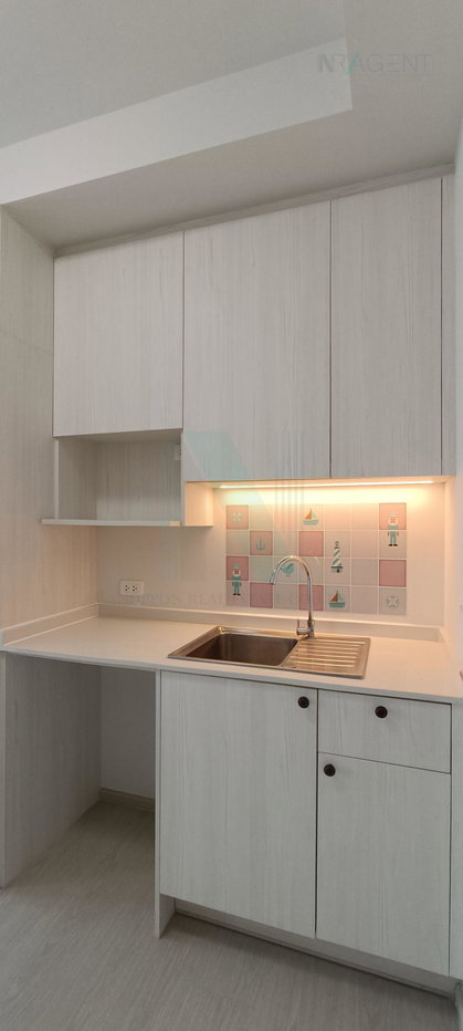 รูป 🔺 ให้เช่าคอนโด แชปเตอร์วัน ชายน์ บางโพ อาคาร 1 ชั้น 17 สตูดิโอ ขนาด 23 ตรม ใกล้ ตลาดสดศรีเขมา - รูปที่ 8/8