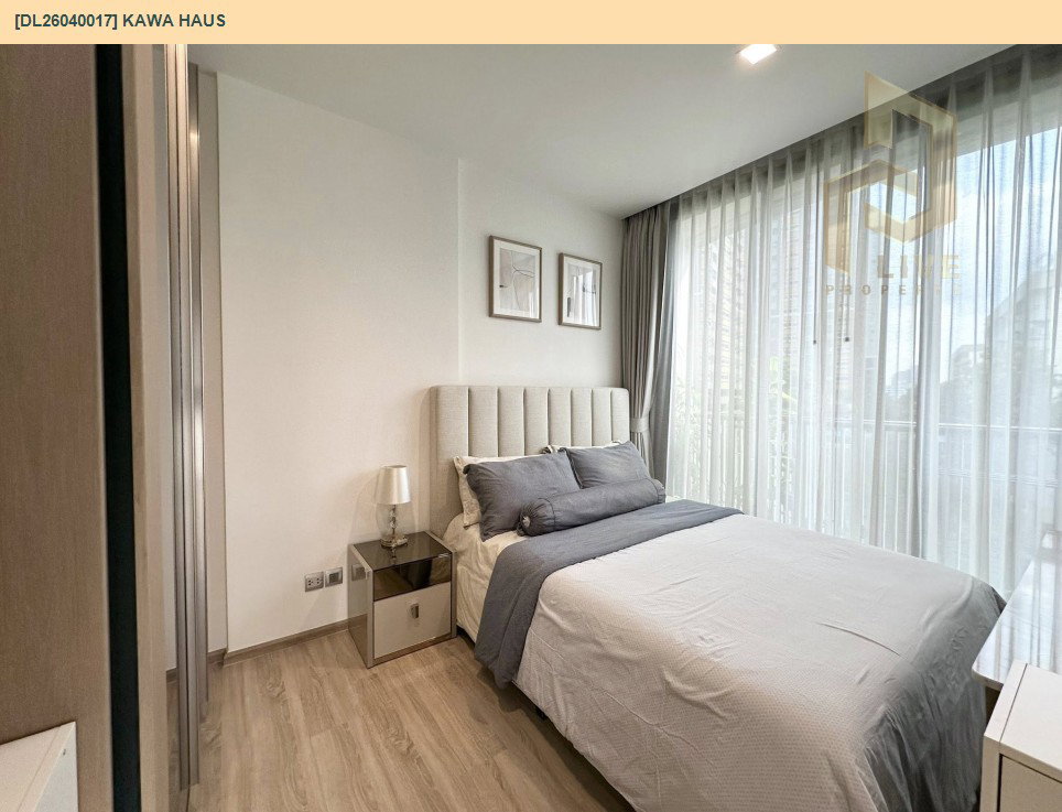 รูป DL26040017 ขายคอนโด คาวะ เฮาส์ (KAWA HAUS) ใกล้ BTS อ่อนนุช พร้อมเข้าอยู่ โทรด่วน 0656259498 LineID @257sxzzu - รูปที่ 4/8
