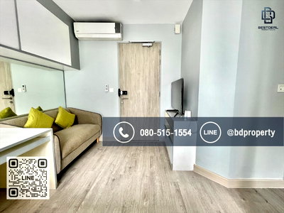 ขายคอนโด : Bestdeal ขายด่วน  Studio 22 sqm.ห้องสวย เฟอร์ครบ ขายเพียง 3.29 ล้าน**พร้อมจองต่อรองได้  ดูลงทุนไม่ควรพลาด ใกล้MRT และ เซ็นทรัลพระราม 9 เพียง 80 ม.