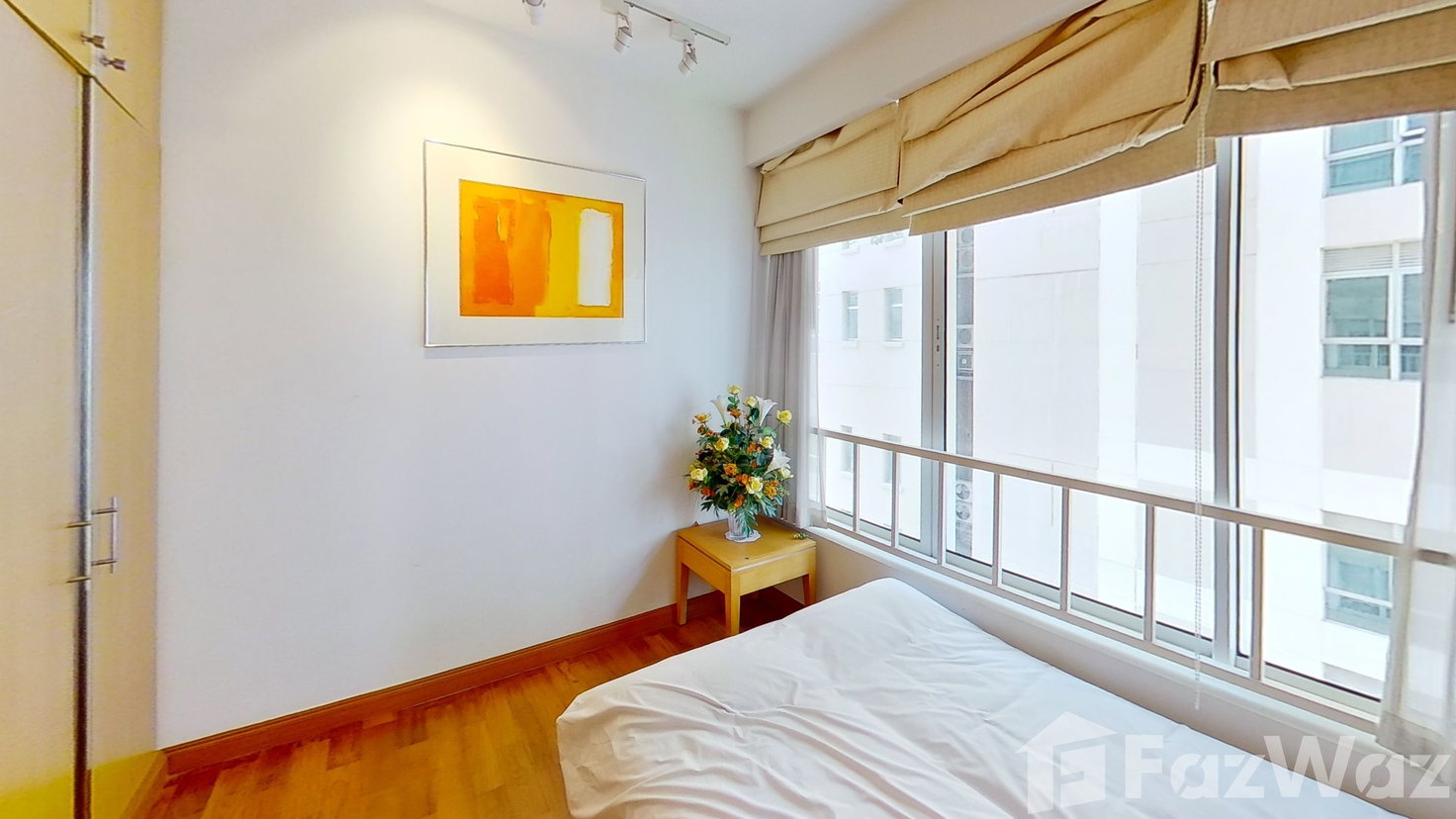 รูป คอนโดให้เช่า 2 ห้องนอน ในโครงการ หลังสวน วิลล์ 650770 - รูปที่ 7/8