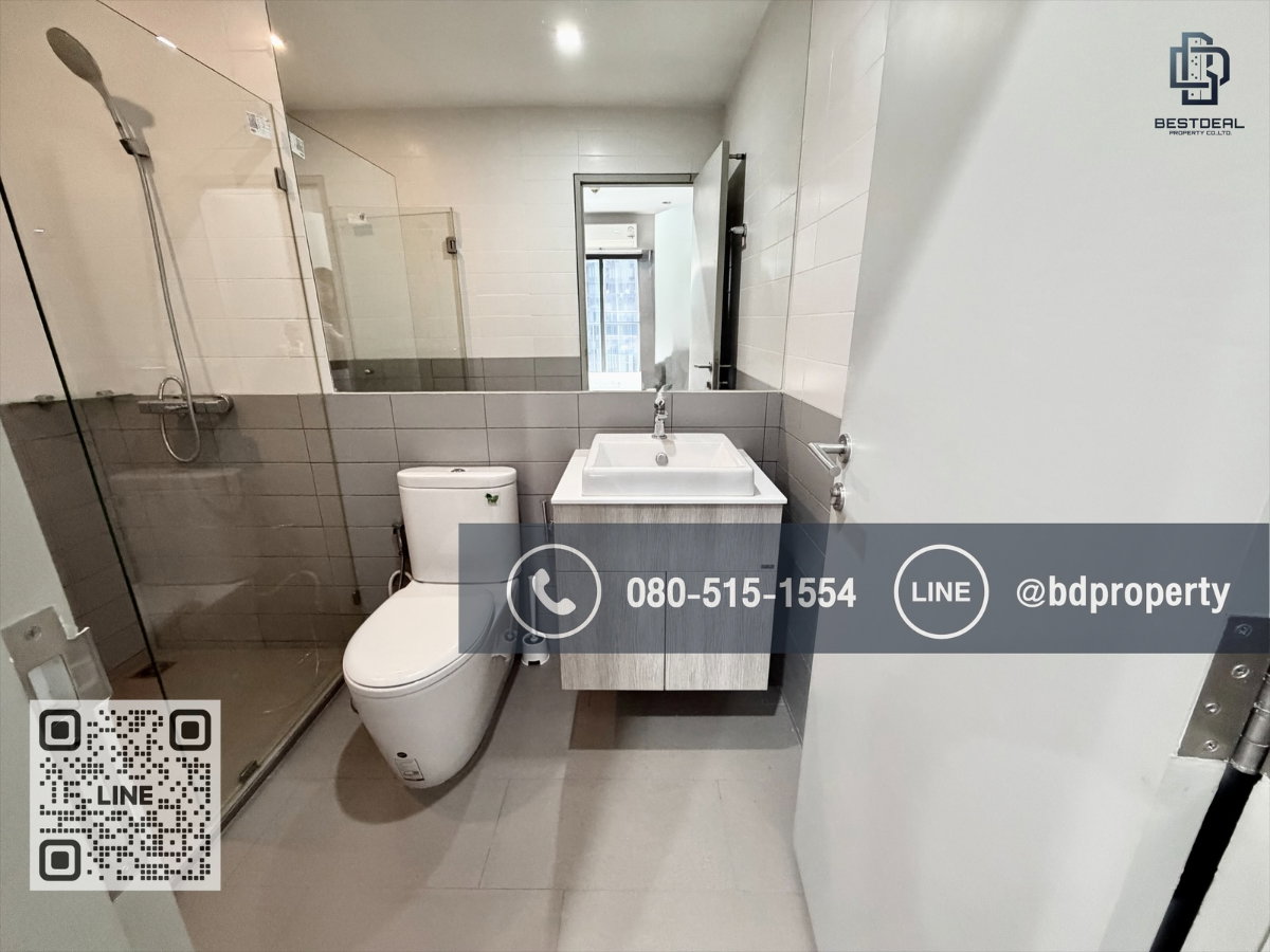 รูป Bestdeal ขายด่วน  2 ห้องนอน 55 ตร.ม.  พิเศษ 7.3 ล้านเท่านั้น ห้องสวย เฟอร์นิเจอร์และเครื่องใช้ไฟฟ้า “IDEO MOBI RAMA 9” ใกล้MRT และเซ็นทรัลพระราม 9  - รูปที่ 16/18