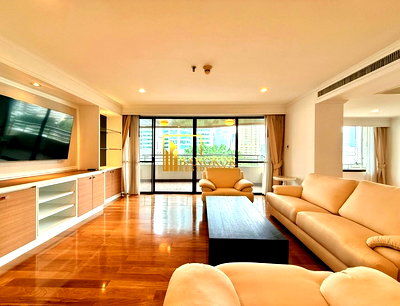 Apartment building for rent Australian Embassy in Bangkok : Expansive 3 Bedroom Apartment For Rent in Asoke Area - BR21393AP