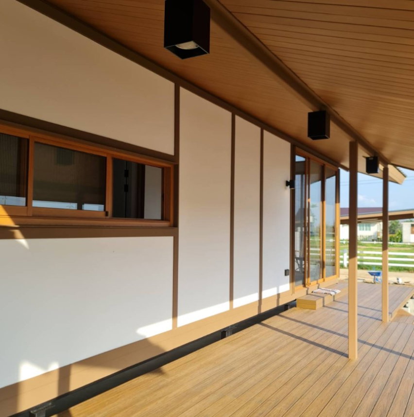 รูป ขายบ้านสำเร็จรูป บ้านโมดูลาร์  1 ห้องนอน 2ห้องน้ำ ระเบียง  รับสร้างทั่วประเทศ - รูปที่ 8/17